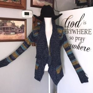 MIss Ashley Beautiful Blues Cardigan